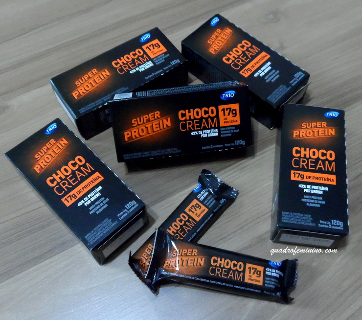 Barra de Proteína Trio - Super Protein Choco Cream