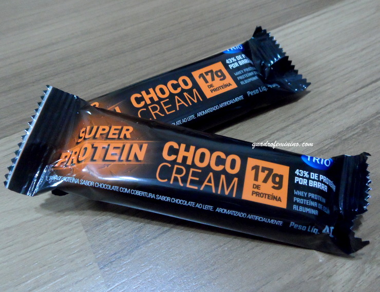 Barra de Proteína da Trio - Super Protein Choco Cream