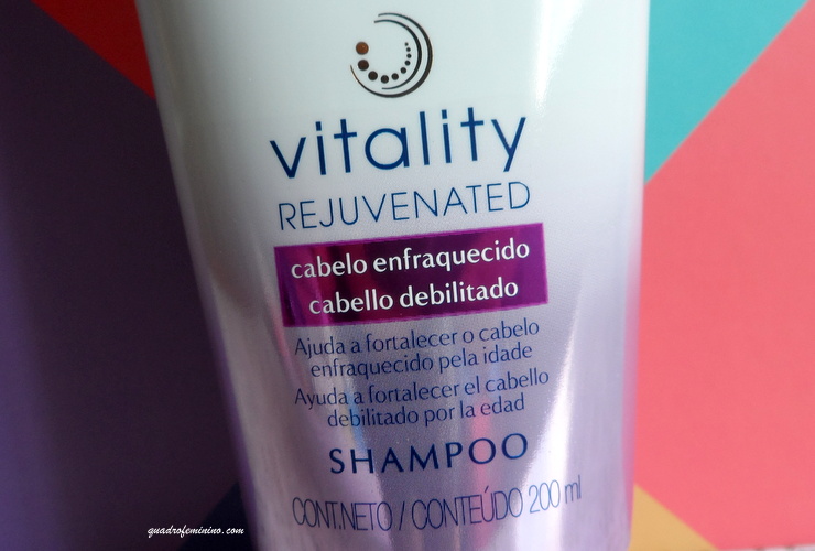 Shampoo - Vitality Rejuvenated Dove - Advanced Hair Series