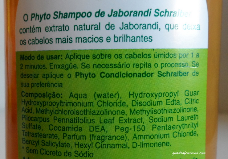 Shampoo Jaborandi Schraiber