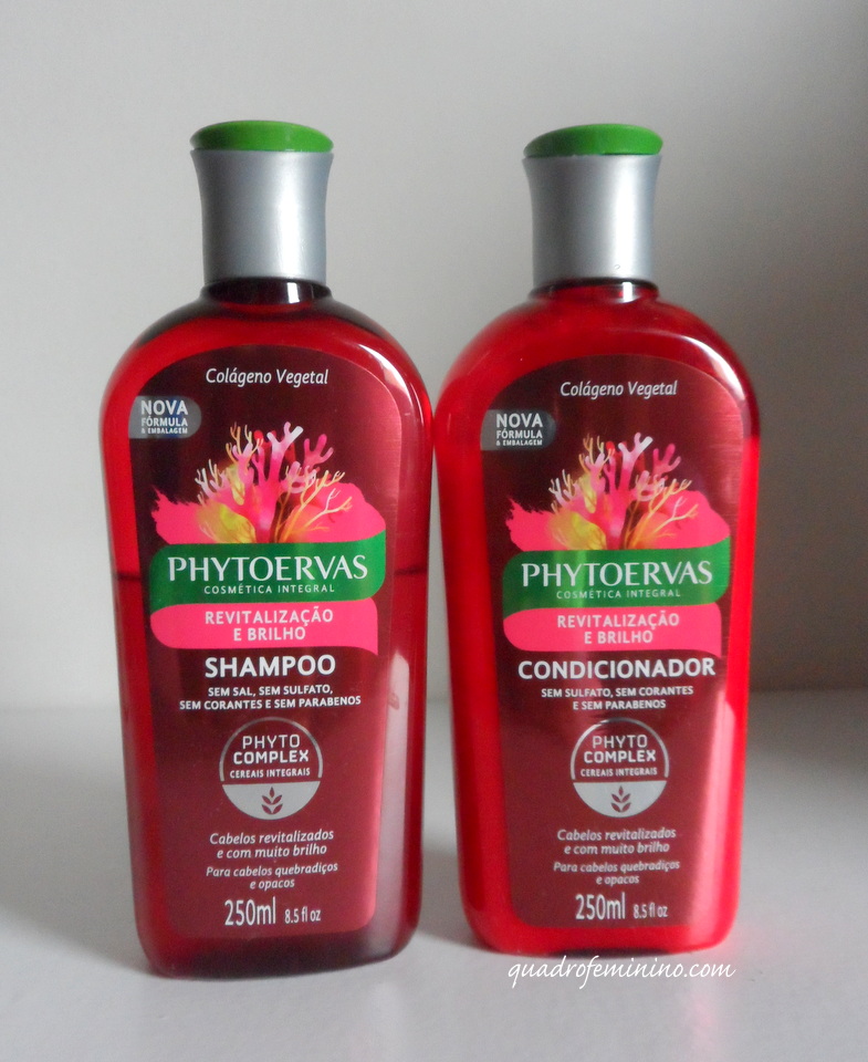 Phytoervas Revitalização e Brilho - Shampoo e Condicionador