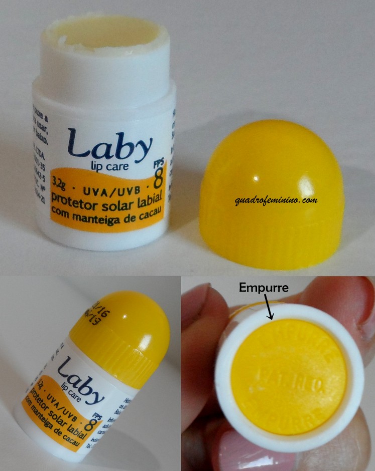 Laby - Lip Care - Protetor Solar Labial