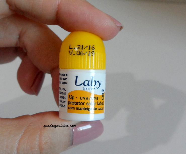Laby Lip Care - Protetor Solar Labial- FPS 8