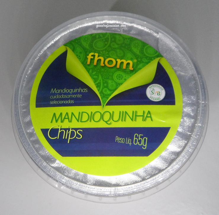 Chips de Mandioquinha Fhom - Kitanda