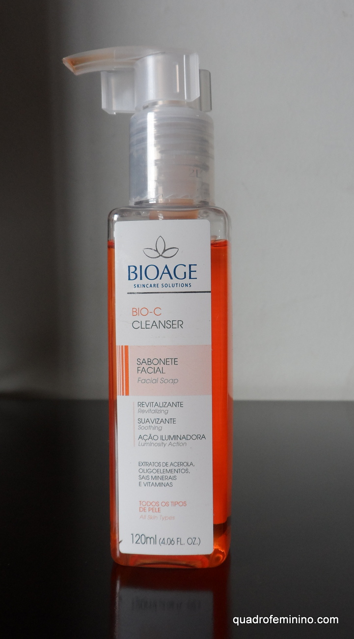 Sabonete Líquido Facial Bioage Bio C Cleanser