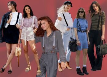 Looks com suspensório feminino