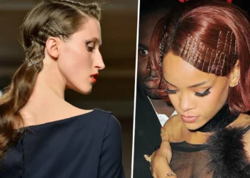 penteados com grampos