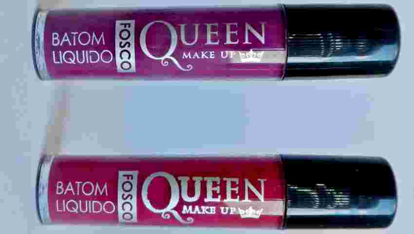 Cores Lindas Dos Batons L Quidos Matte Queen Make Up E