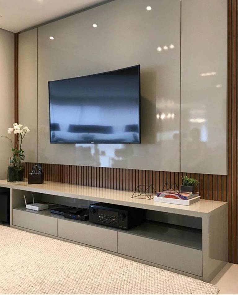 Utilizando o painel para TV em qualquer decoração