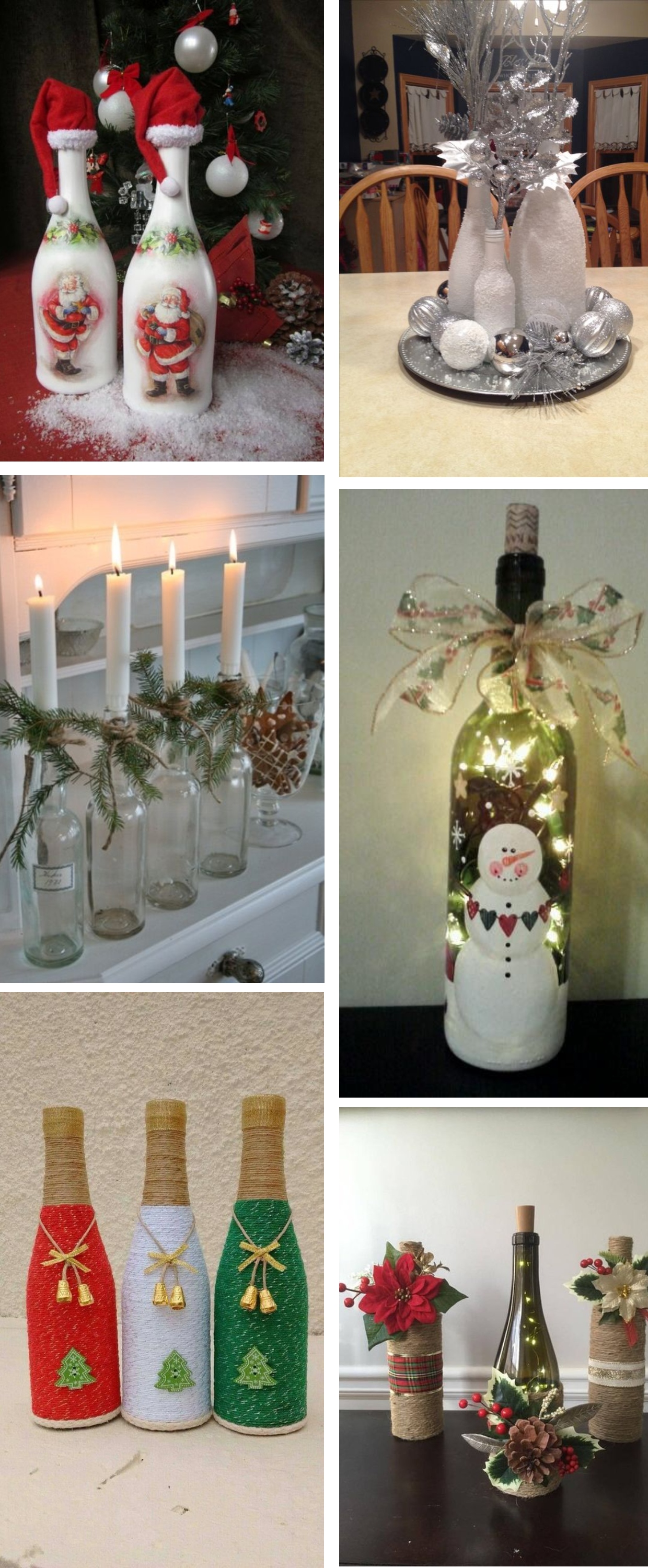 Como usar garrafas na decoração - uma ideia barata e criativa