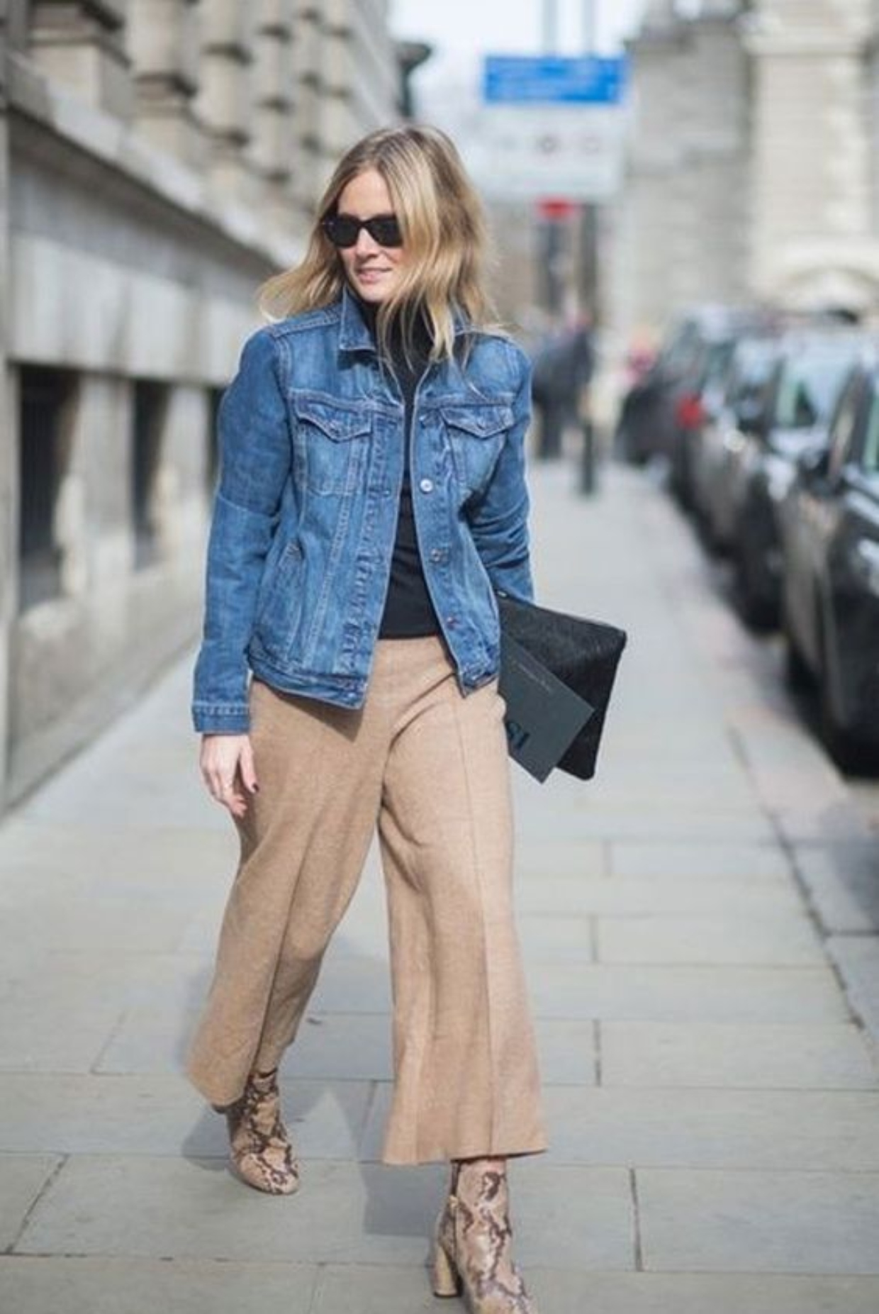 jaqueta jeans com alfaiataria