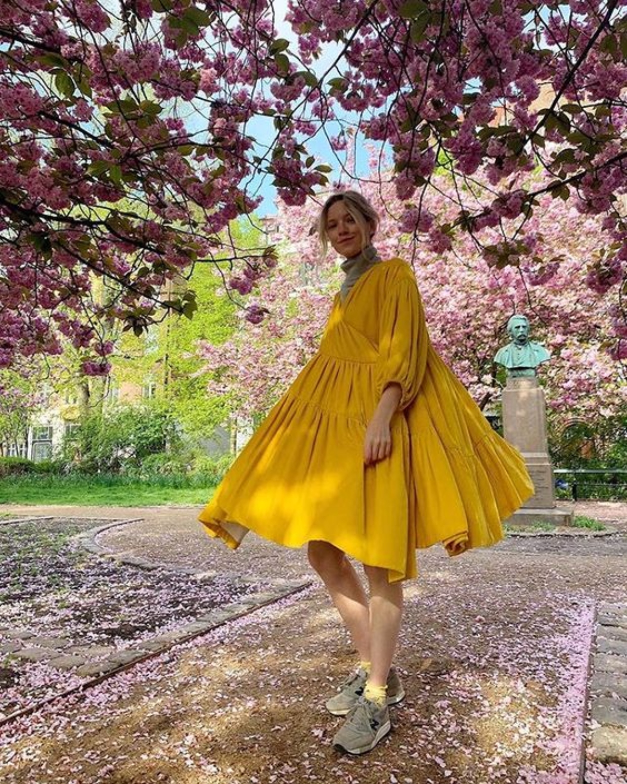 yellow breezy dress pernille rosenkilde
