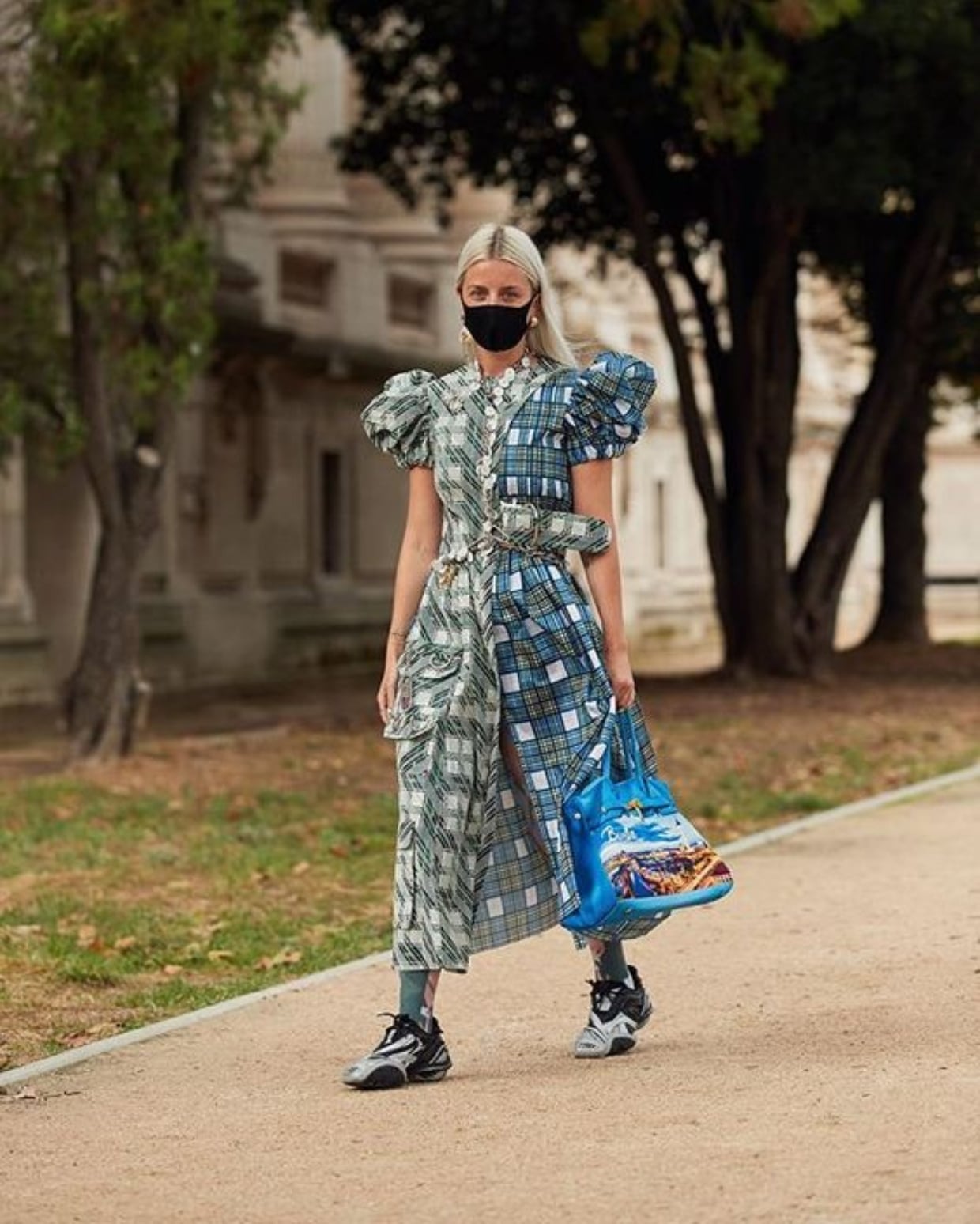 Looks com máscara de proteção