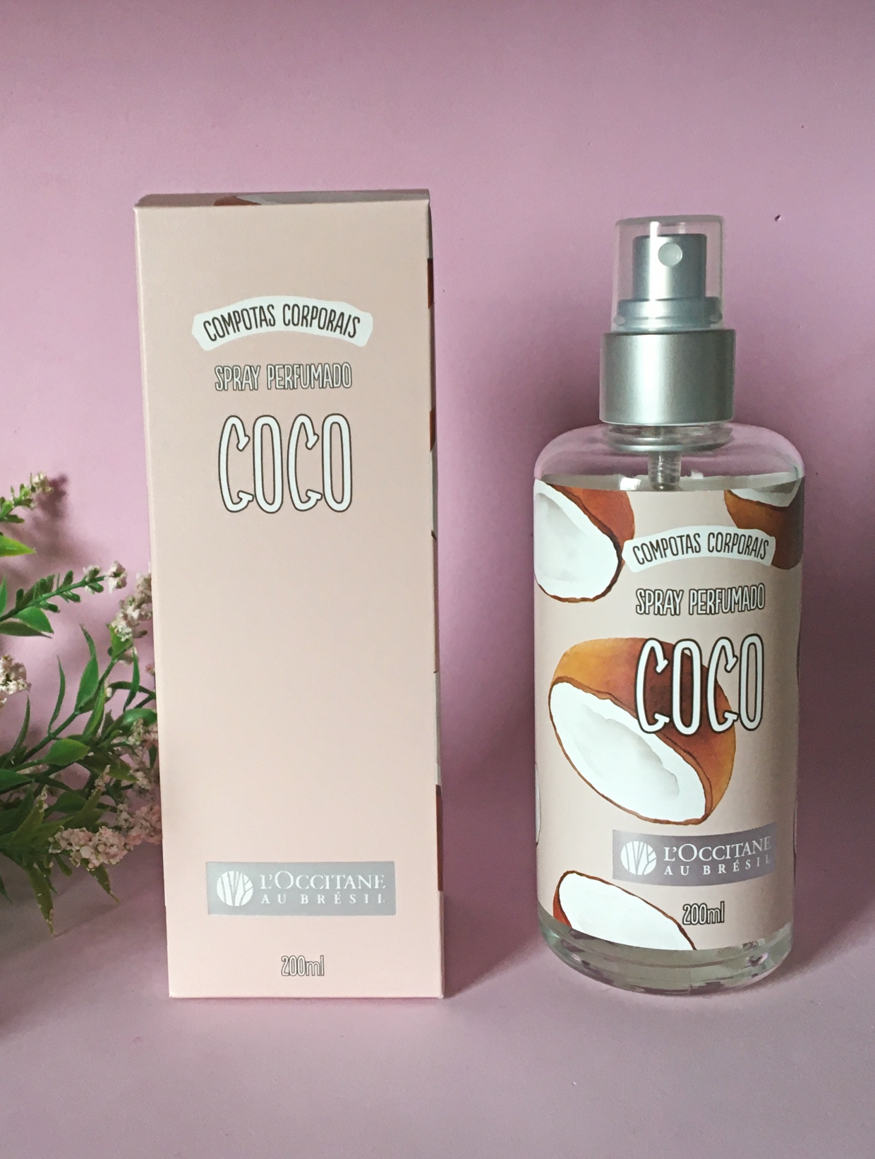 Spray Perfumado de Coco Loccitane Au Bresil