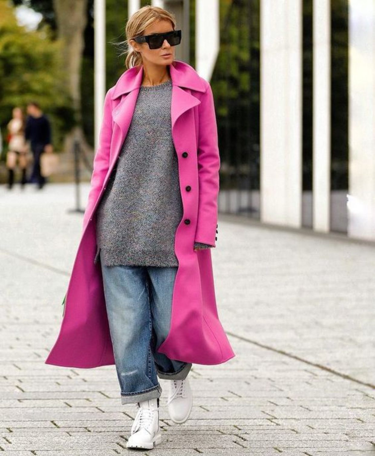 maxi casaco pink look inverno 1
