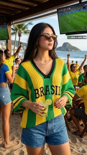 Copa do Mundo e a Tendência Brasilcore: Como Usar as Cores Verde e Amarelo na Moda e na Decoração 32 Looks Brasilcore