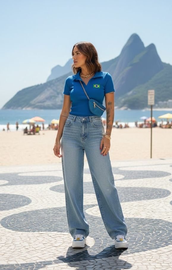 Copa do Mundo e a Tendência Brasilcore: Como Usar as Cores Verde e Amarelo na Moda e na Decoração 24 Jeans e Brasilcore