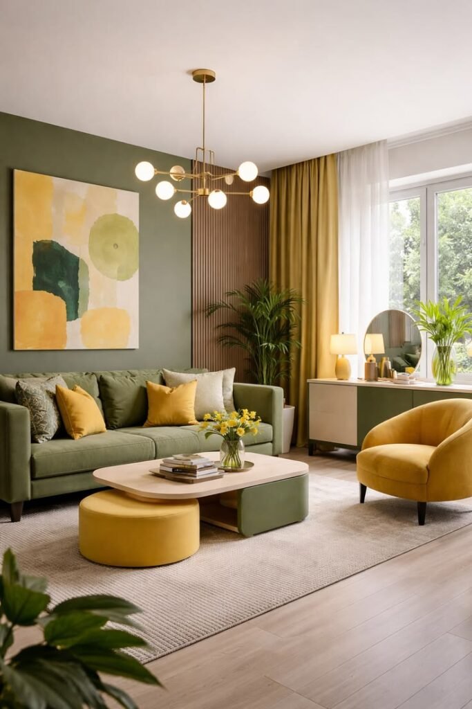 Copa do Mundo e a Tendência Brasilcore: Como Usar as Cores Verde e Amarelo na Moda e na Decoração 49 Brasilcore na decoração