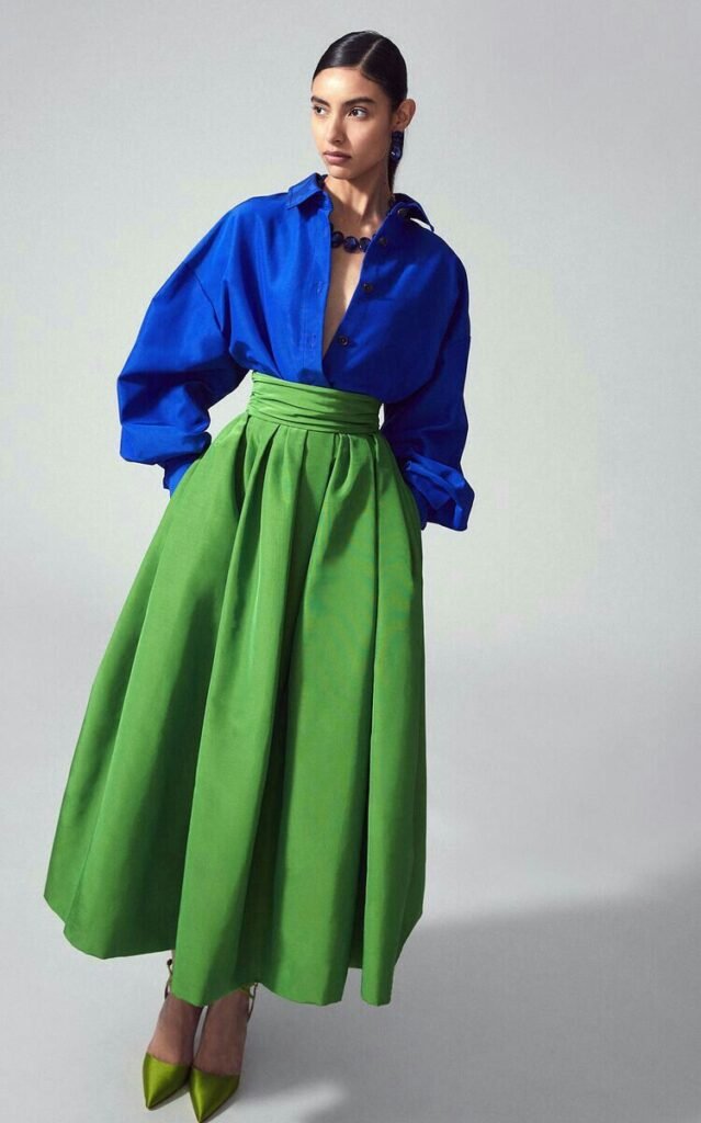 Copa do Mundo e a Tendência Brasilcore: Como Usar as Cores Verde e Amarelo na Moda e na Decoração 26 Look sofisticado