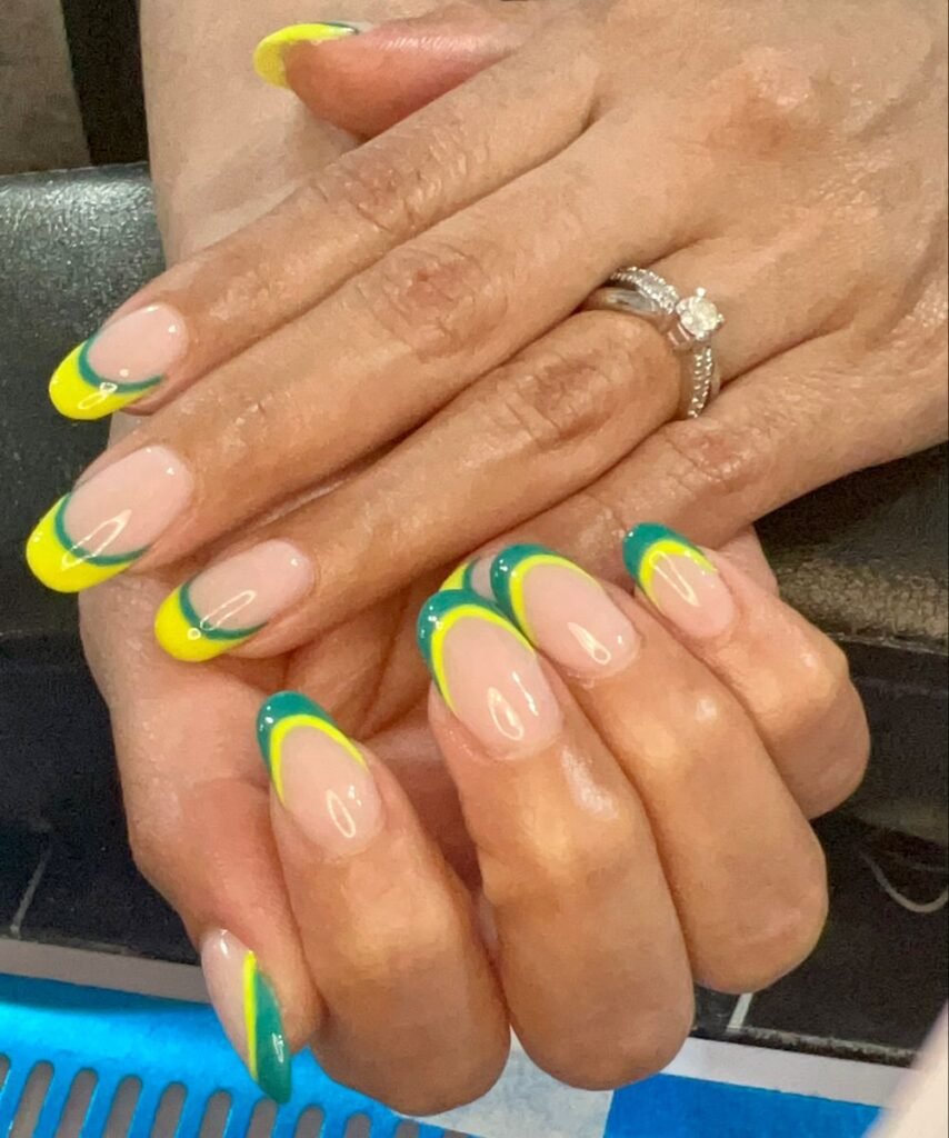 Francesinha Brasilcore verde e amarelo