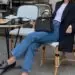 como usar blazer com jeans no trabalho