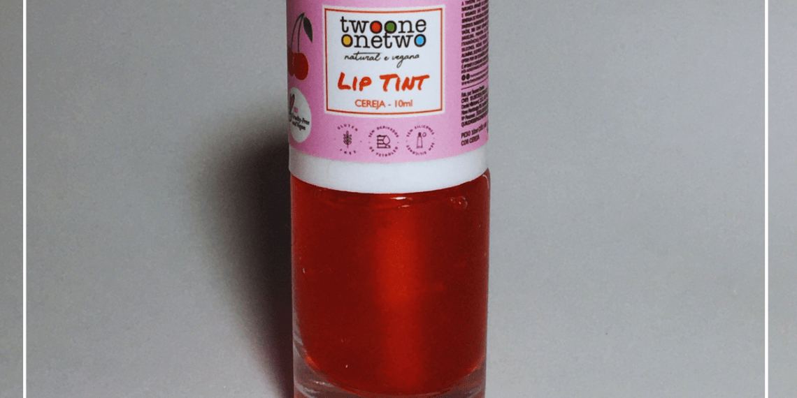 Lip tint cereja Twoone Onetwo: Cor natural e sustentabilidade para os lábios 1 Lip tint Twoone Onetwo resenha