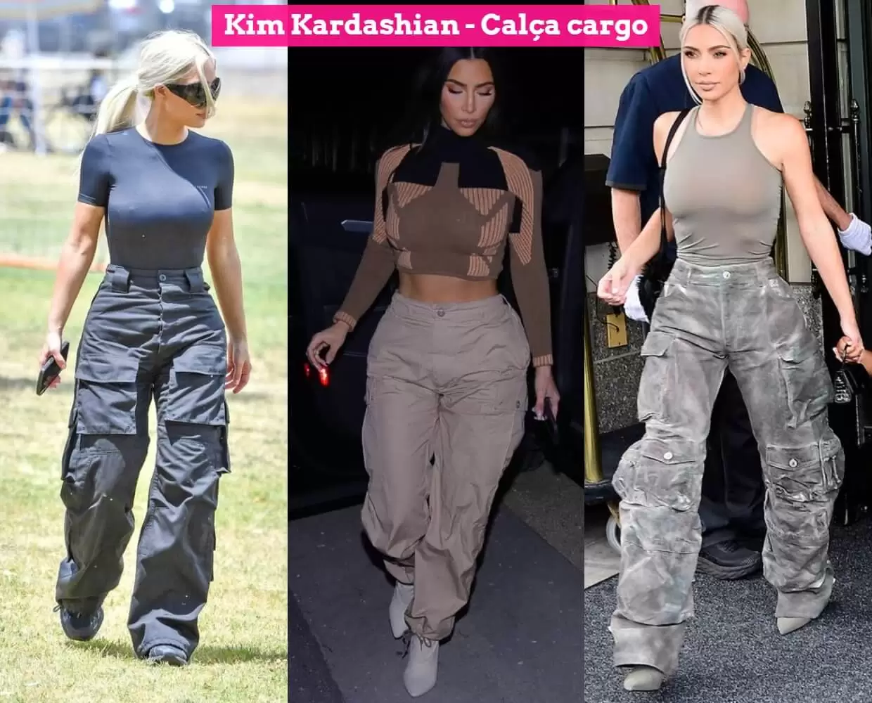Calça cargo feminina: Como usar a tendência mais quente da temporada 43 Looks com calças cargo