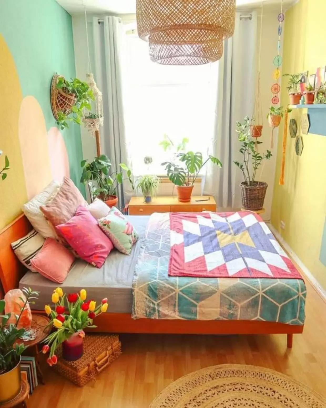 Decoração dopamina ou colorida
