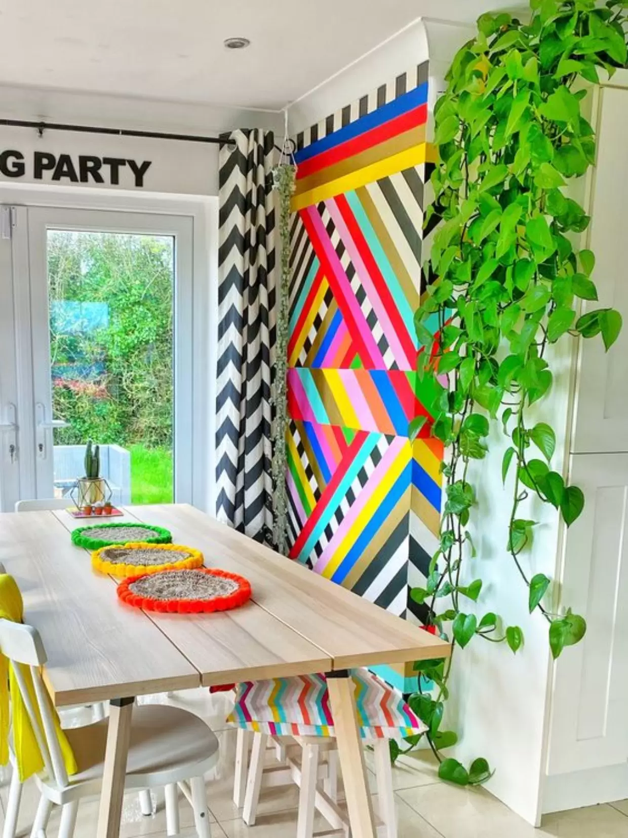 Tendência decoração alegre