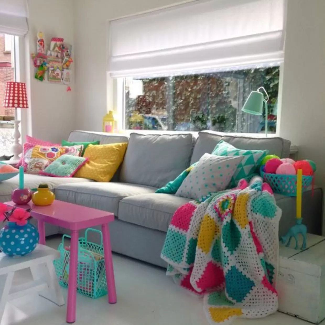 decoração alegre