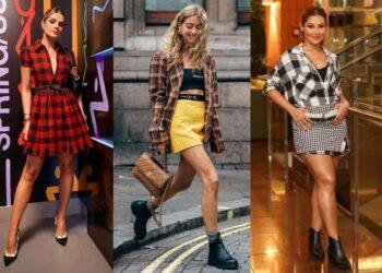 Look Xadrez Feminino