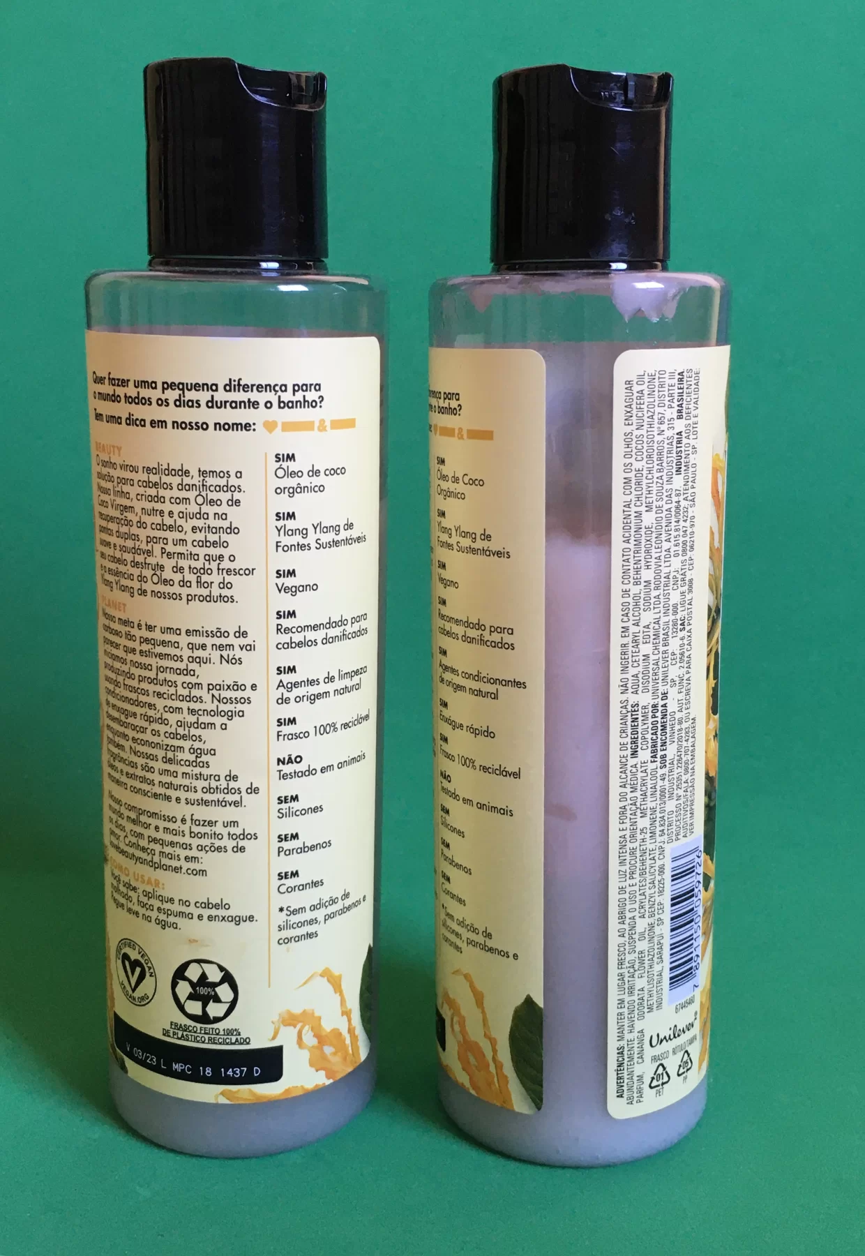 Shampoo e Condicionador Love Beauty and Planet 