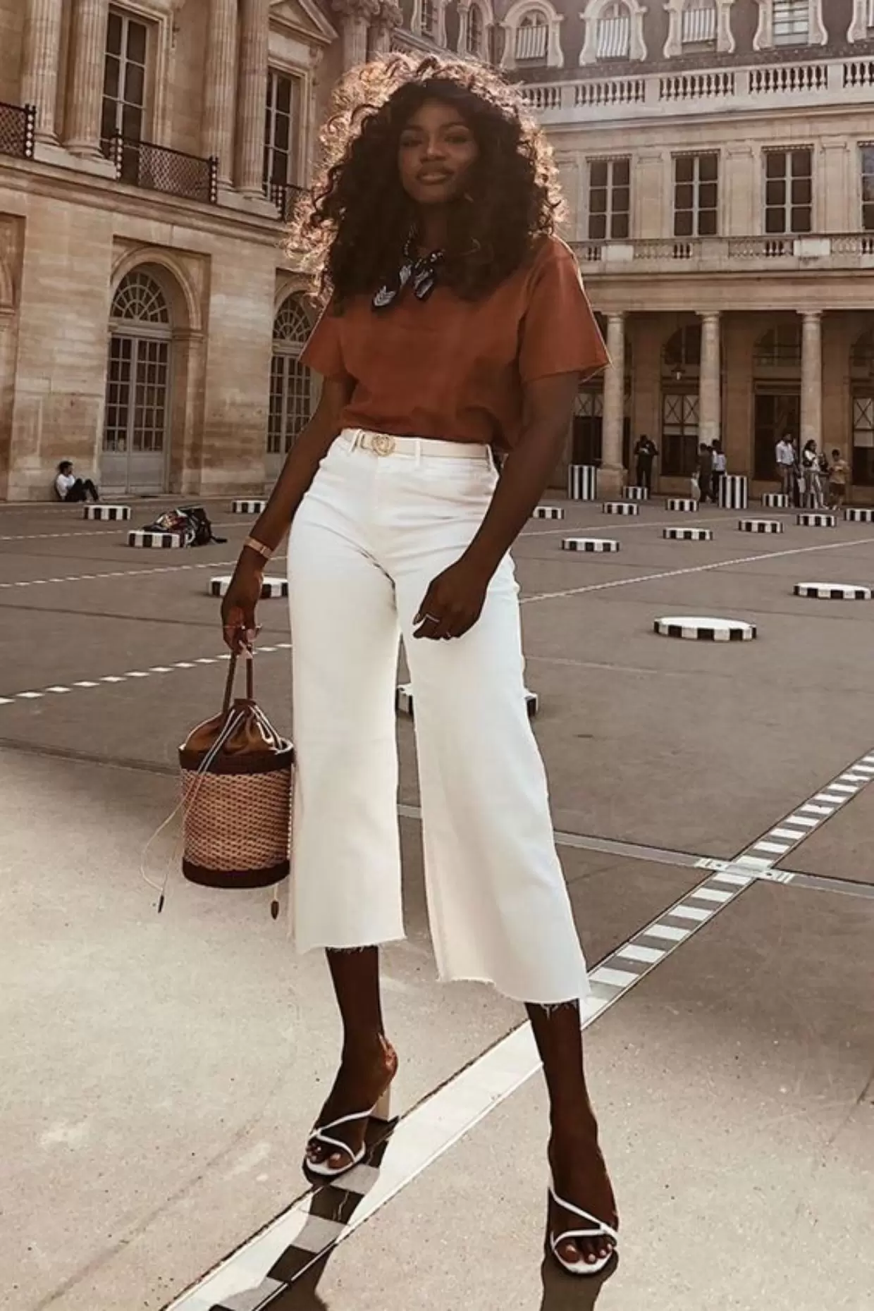 Looks com Calça Pantacourt Branca