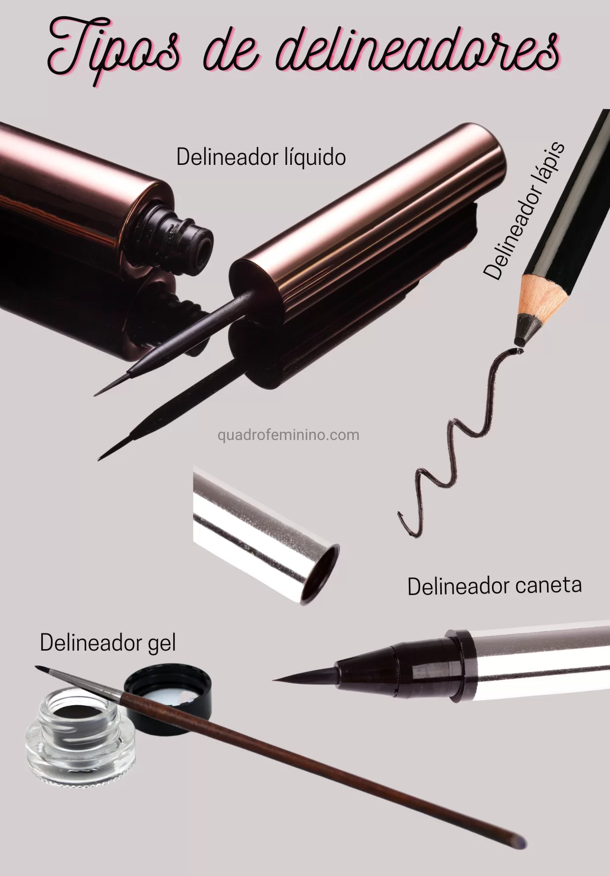 Como fazer o delineado perfeito, um guia passo a passo: Domine a arte! 3 quais os tipos de delineadores