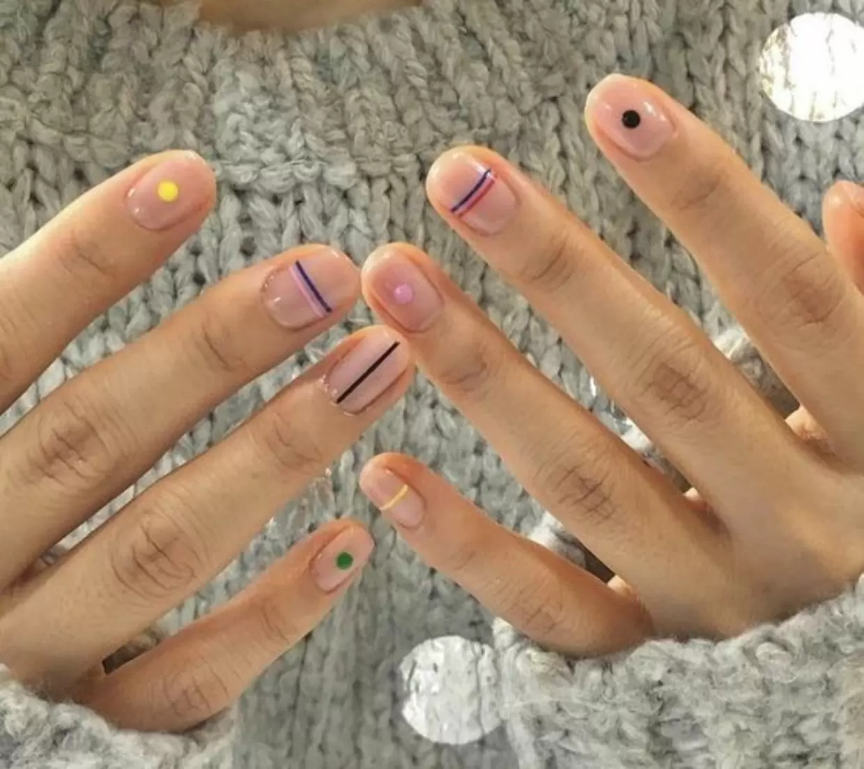 Nail Art Minimalista