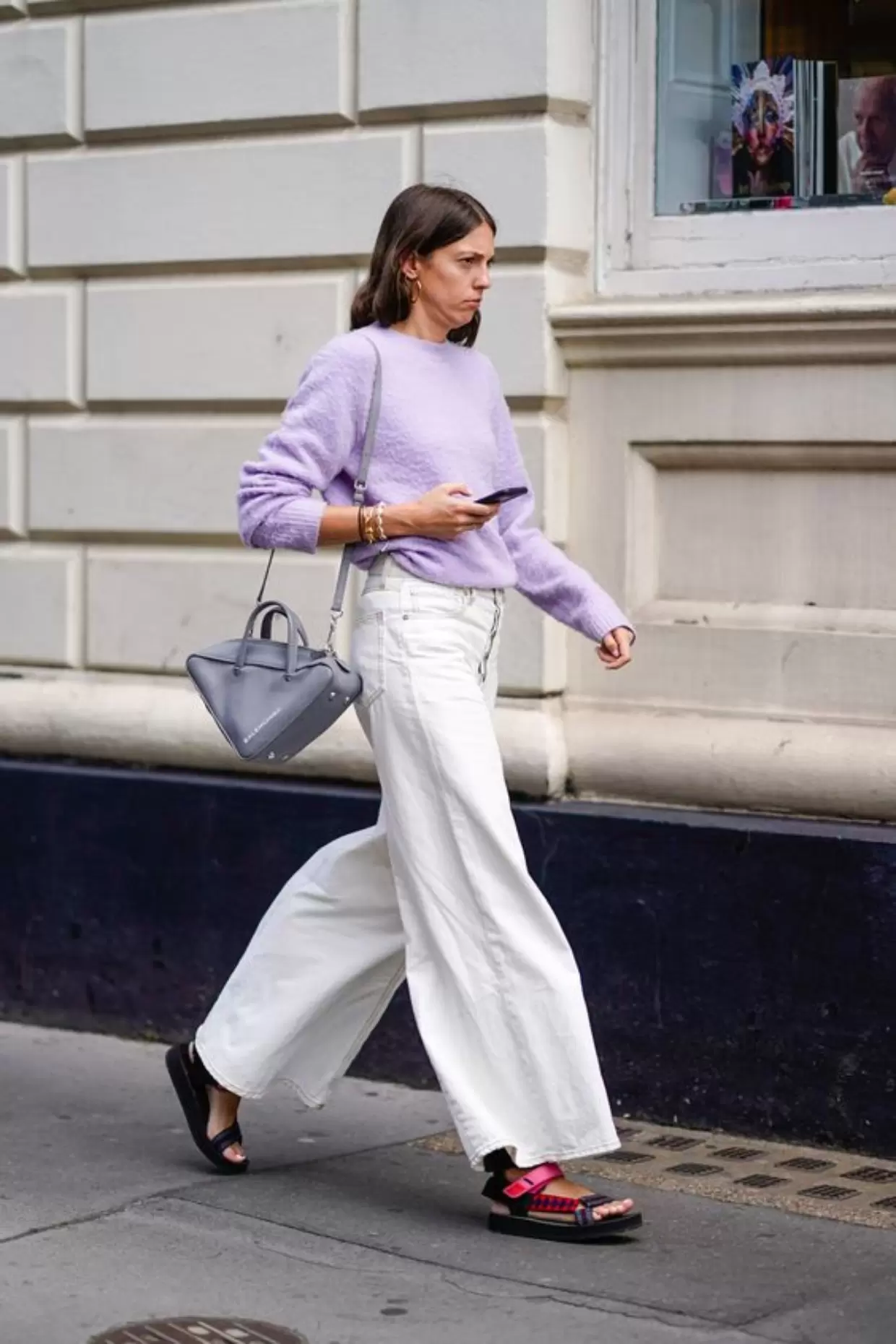 Calça Wide Leg Branca