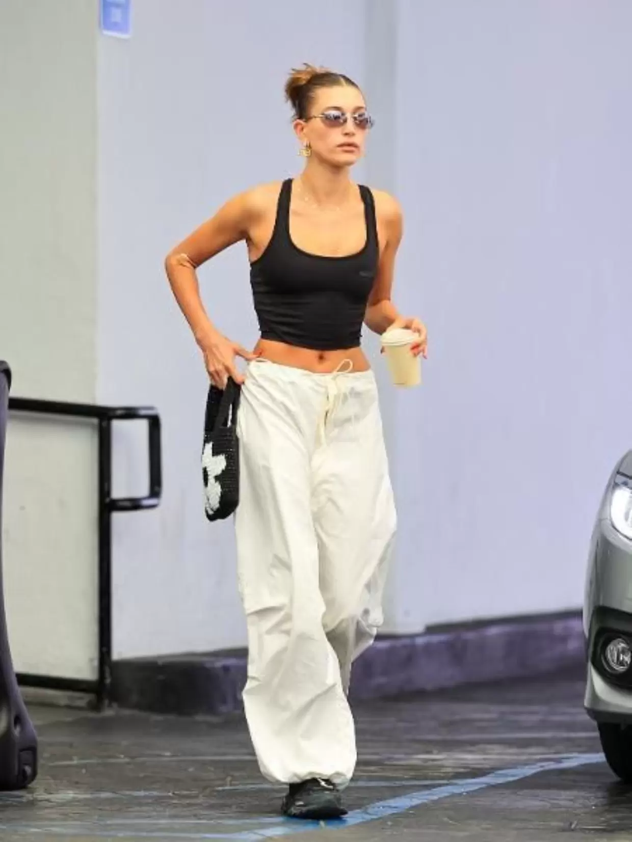 Calça Parachute Branca