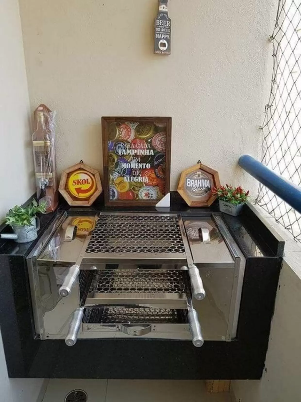 churrasqueira para apartamento