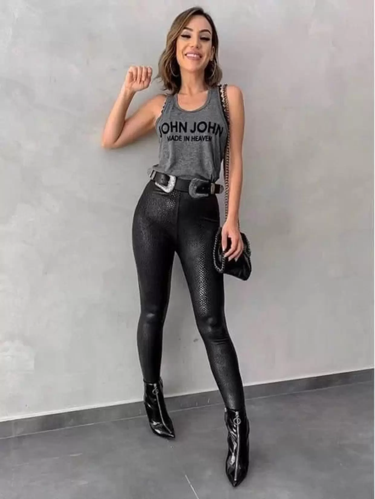 estilo motoqueira
