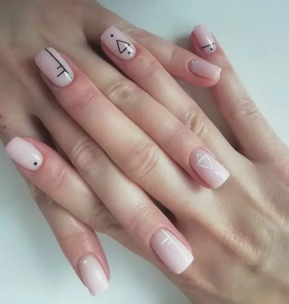nail art minimalista