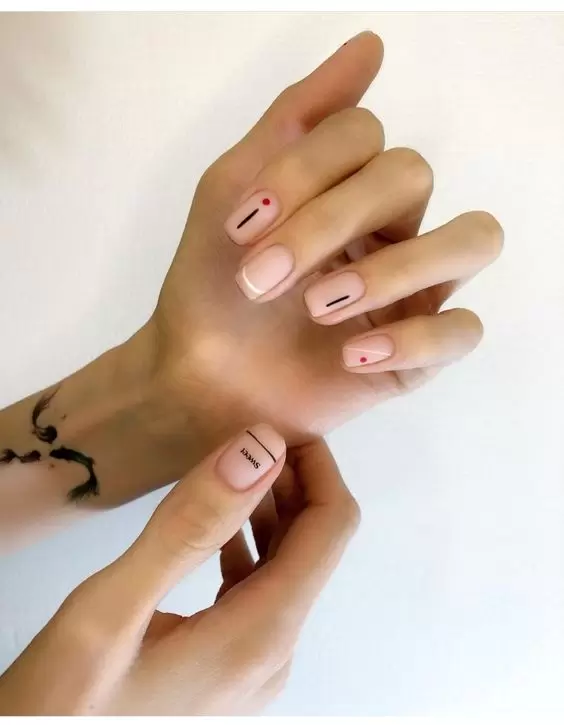 unhas minimalistas
