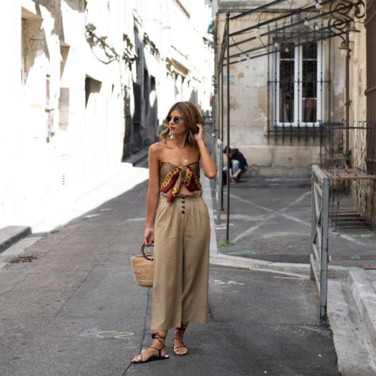 Look de verão feminino 