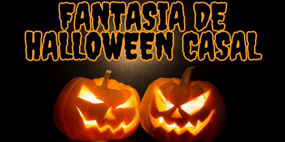 Fantasia de halloween para casal