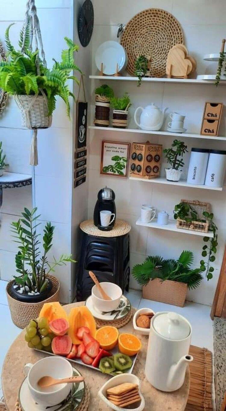 Como fazer um cantinho do café perfeito em casa