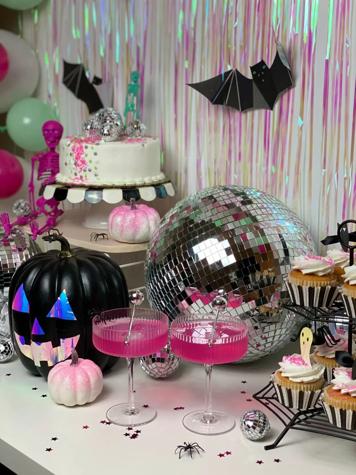 comida e bebidas para festa de halloween