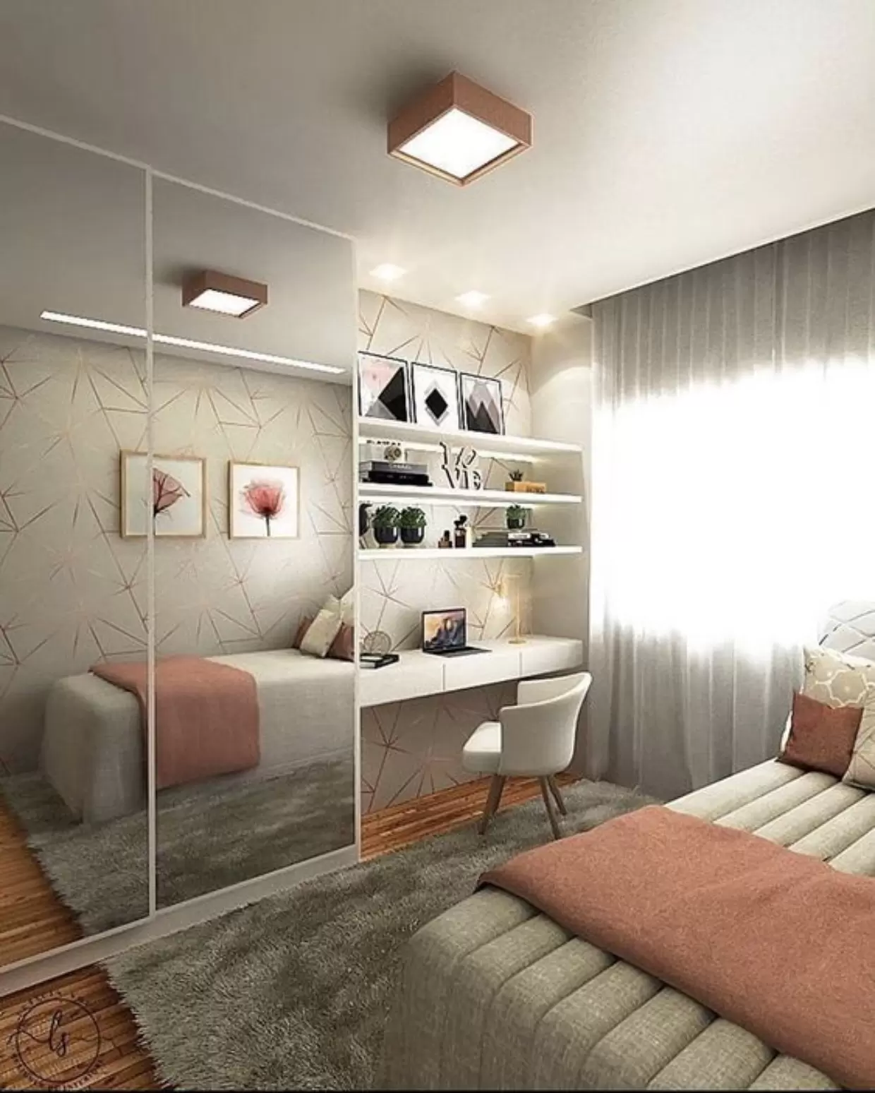 14 Itens para decoração de quarto feminino: Transforme seu espaço em um refúgio dos sonhos!" 5 Decoração de quarto feminino