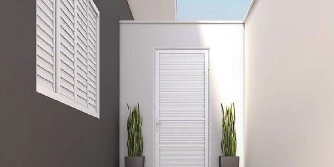 Porta de alumínio na decoração: Versatilidade e modernidade em seu espaço 1 Porta de alumínio na decoração: Versatilidade e modernidade em seu espaço