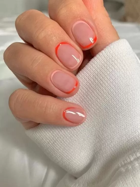 Variações de Unhas Francesinha
