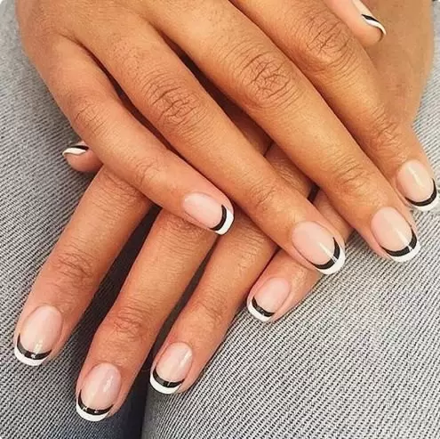 Fazer Unhas Francesinha em casa