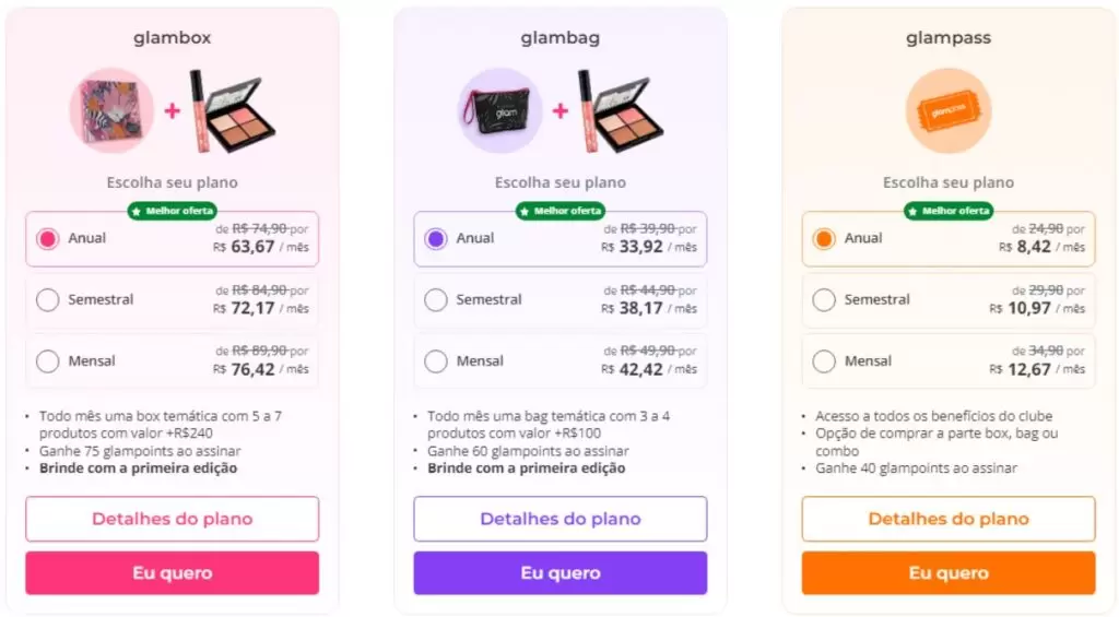 Glambox Feitiço da Beleza edição outubro 2023: Uma jornada de descobertas e beleza 4 Quanto custa a assinatura da glambox